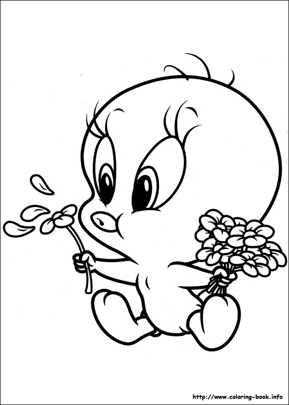 Baby Looney Tunes coloring picture